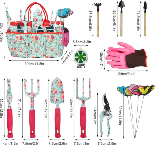 16-Piece Flower Garden Tools Set for Women