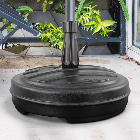Parasol Umbrella Base Plastic - black
