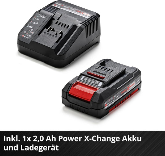 Einhell Power X-Change Cordless Strimmer With Battery And Charger - 18V Lightweight