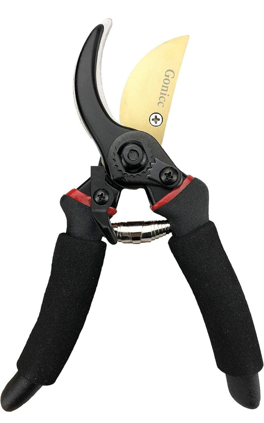 Gonicc Garden Shears Forged Titanium Coated