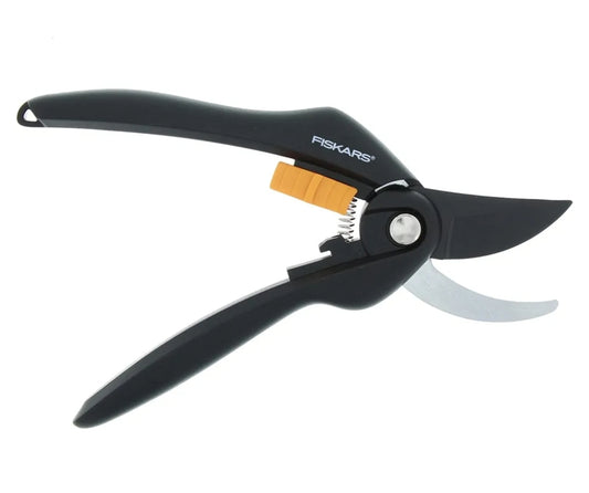 Fiskars Pruning Shears P26 , 20cm, Black/Orange, SingleStep.